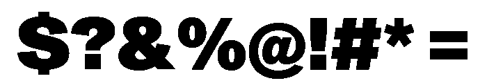 ABCMonumentGrotesk Black Font OTHER CHARS