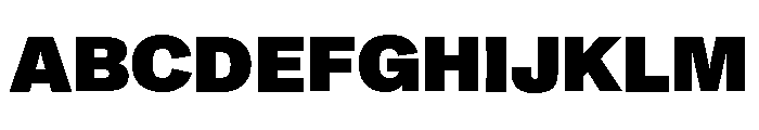 ABCMonumentGrotesk Black Font UPPERCASE