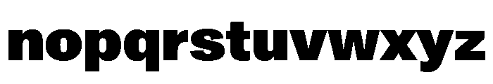 ABCMonumentGrotesk Black Font LOWERCASE