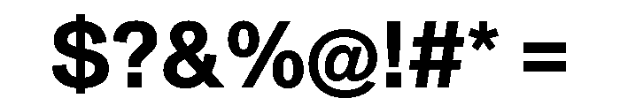 ABCMonumentGrotesk Bold Font OTHER CHARS
