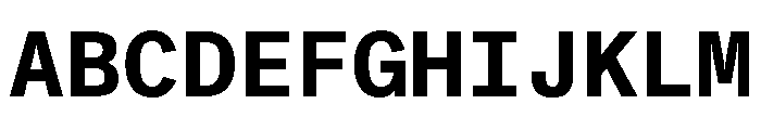 ABCMonumentGroteskMono Bold Font UPPERCASE