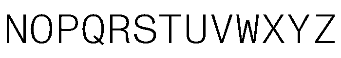ABCMonumentGroteskMono Light Font UPPERCASE