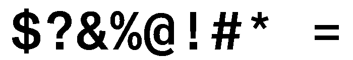 ABCMonumentGroteskMono Medium Font OTHER CHARS