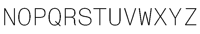 ABCMonumentGroteskMono Thin Font UPPERCASE