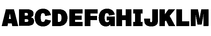 ABCMonumentGroteskSemiMono Black Font UPPERCASE