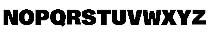 ABCMonumentGroteskSemiMono Black Font UPPERCASE
