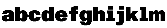 ABCMonumentGroteskSemiMono Black FONT