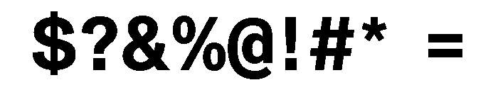 ABCMonumentGroteskSemiMono Bold Font OTHER CHARS