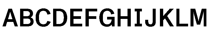 ABCMonumentGroteskSemiMono Medium Font UPPERCASE