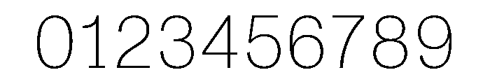 ABCMonumentGroteskSemiMono Thin Font OTHER CHARS