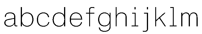 ABCMonumentGroteskSemiMono Thin FONT