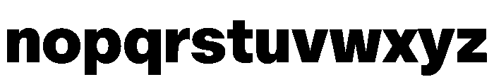 ABCOracle Black Font LOWERCASE