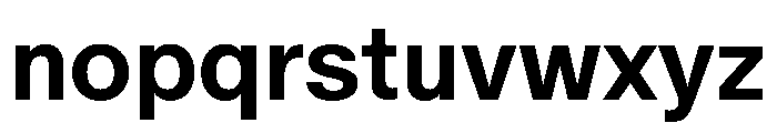 ABCOracle Bold Font LOWERCASE