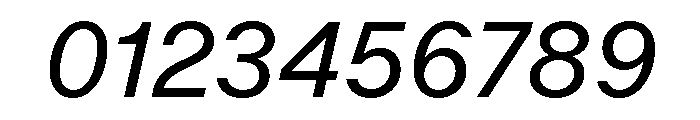 ABCOracle BookItalic Font OTHER CHARS
