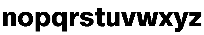 ABCOracle Heavy Font LOWERCASE