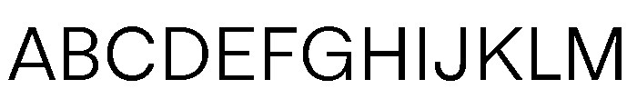 ABCOracle Light Font UPPERCASE