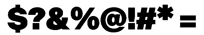 ABCOracle Ultra Font OTHER CHARS