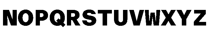 ABCOracleTriple Black Font UPPERCASE