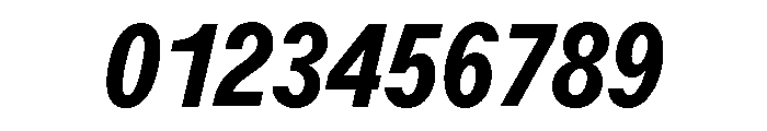 ABCOracleTriple BoldItalic Font OTHER CHARS