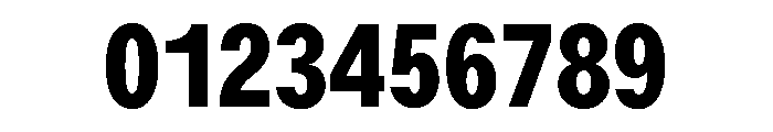 ABCOracleTriple Heavy Font OTHER CHARS