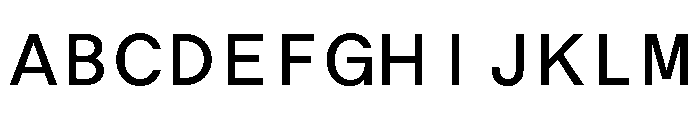 ABCOracleTriple Regular Font UPPERCASE
