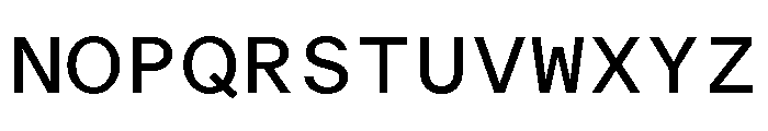 ABCOracleTriple Regular Font UPPERCASE