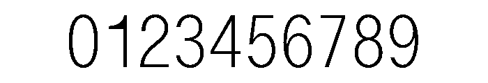 ABCOracleTriple Thin Font OTHER CHARS
