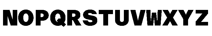 ABCOracleTriple Ultra Font UPPERCASE