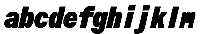 ABCOracleTriple UltraItalic FONT