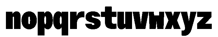 ABCOracleTriple Ultra Font LOWERCASE
