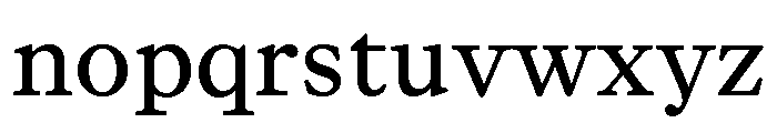 ABCOttoVariable Regular Font LOWERCASE
