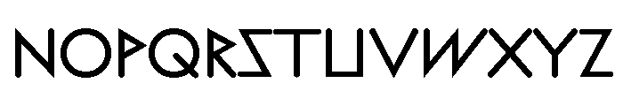 ABCPalomaVariable Regular Font UPPERCASE