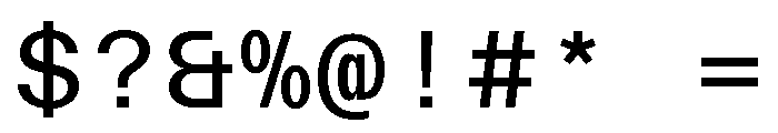 ABCPelikanMonoGreekVariable Regular Font OTHER CHARS