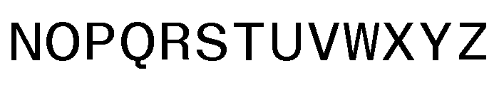 ABCPelikanMonoGreekVariable Regular Font UPPERCASE