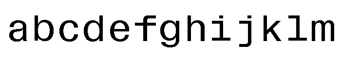 ABCPelikanMonoGreekVariable Regular FONT