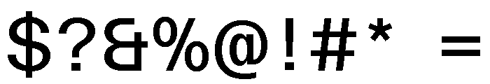ABCPelikanSemiMonoGreekVariable Regular Font OTHER CHARS