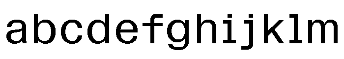 ABCPelikanSemiMonoGreekVariable Regular FONT