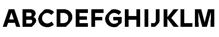 ABCProphet Bold Font UPPERCASE