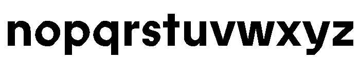 ABCProphet Bold Font LOWERCASE