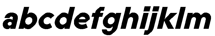 ABCProphet ExtraboldItalic FONT