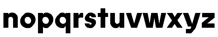 ABCProphet Extrabold Font LOWERCASE