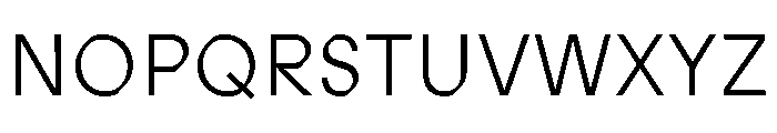 ABCProphet Light Font UPPERCASE