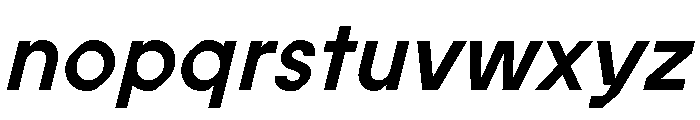 ABCProphet MediumItalic Font LOWERCASE