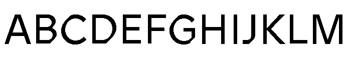 ABCProphetVariable Regular Font UPPERCASE