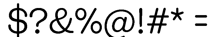 ABCPublisherRoundedSansWidthsVariable Regular Font OTHER CHARS