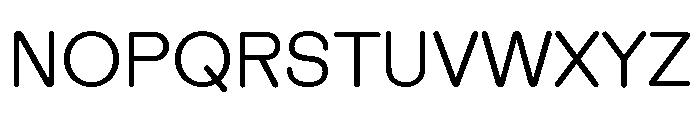 ABCPublisherRoundedSansWidthsVariable Regular Font UPPERCASE