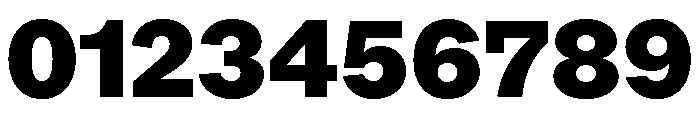 ABCROM Black Font OTHER CHARS