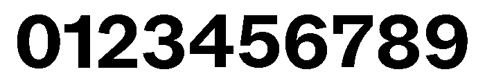 ABCROM Bold Font OTHER CHARS
