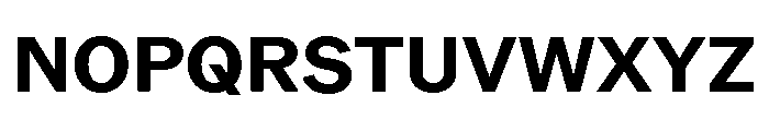 ABCROM Bold Font UPPERCASE