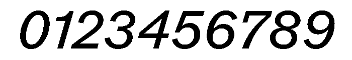 ABCROM BookItalic Font OTHER CHARS